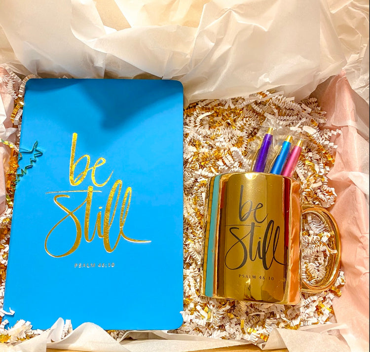 Be Still Gift Set Blue