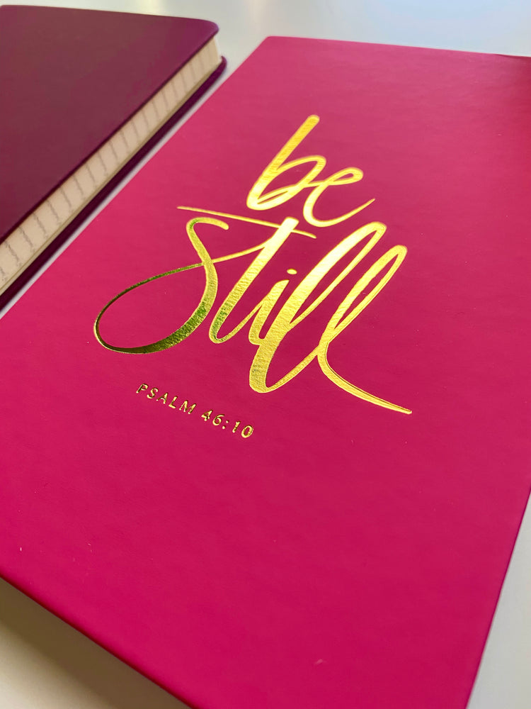 Be Still Journal Pink