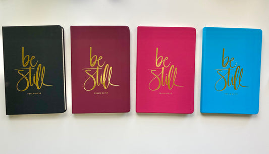 Be Still Journal Pink