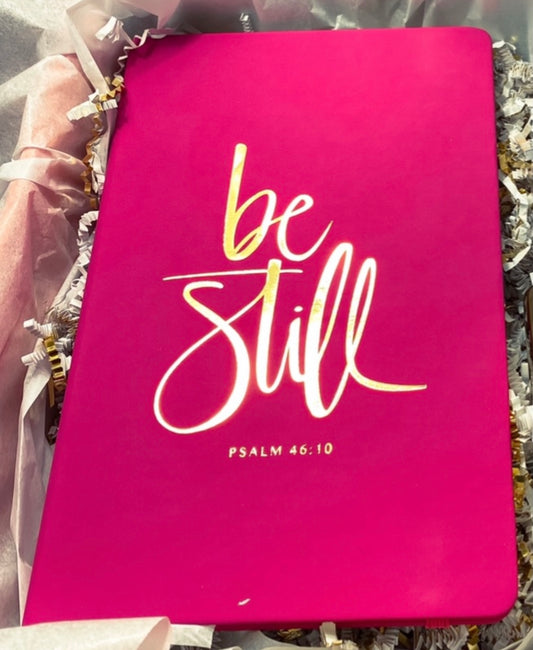 Be Still Journal Pink